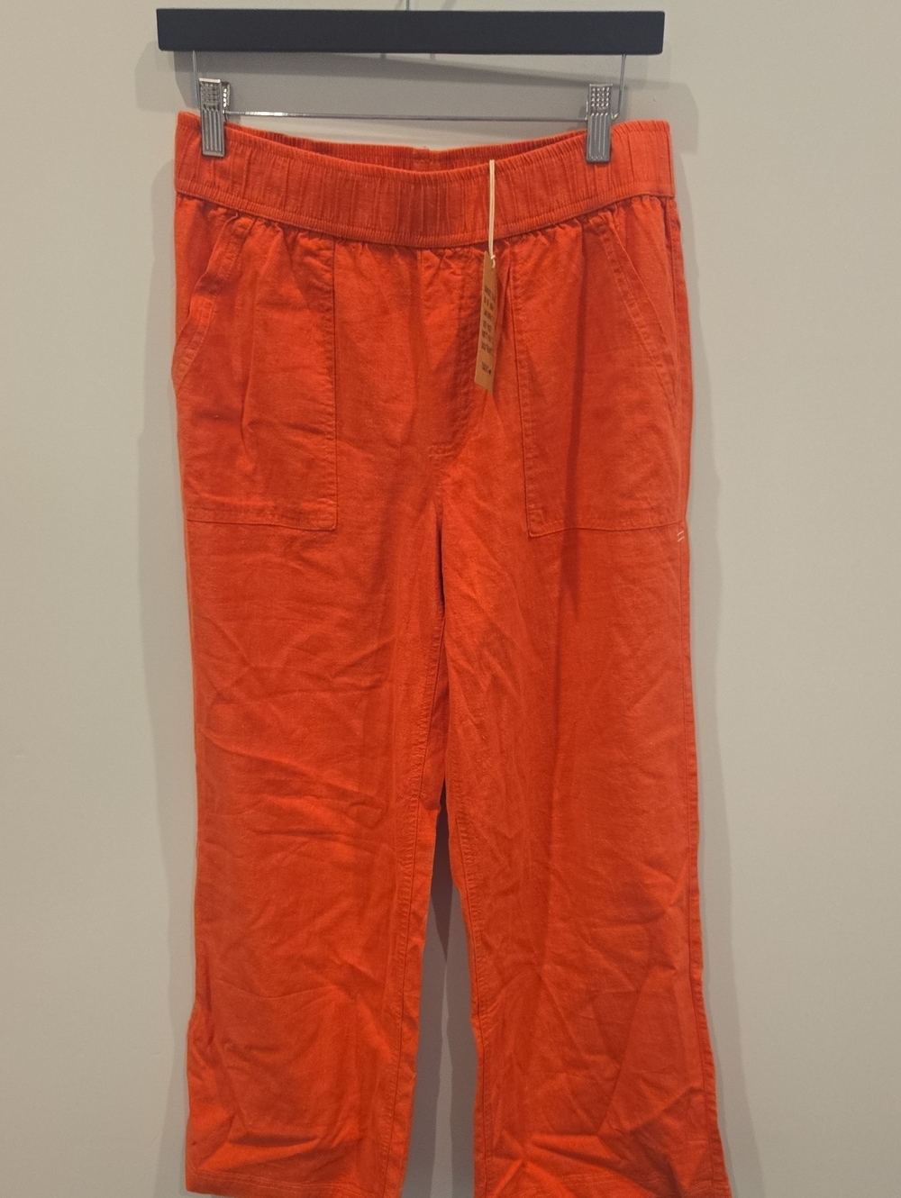 NWT Women's Toad&Co Pull-On Baja Pants. Faded Orange Red. Size Small.